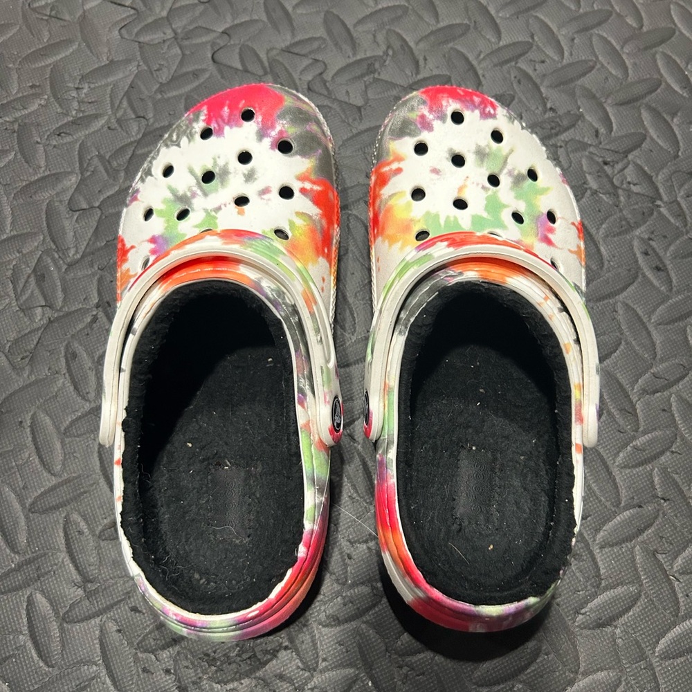 Fuzzy crocs